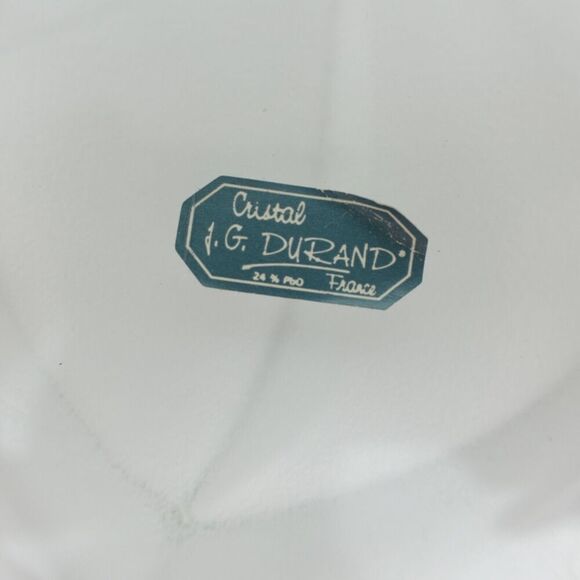 Cristal D’Arques JD Durand Florence Frosted Petal 4 Section Crystal Serving Dish - Picture 6 of 9